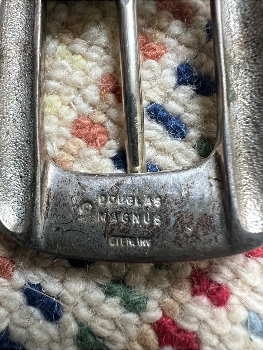 Douglas Magnus Santa Fe Sterling Silver Billy Martins Genuine Lizard Belt Size34